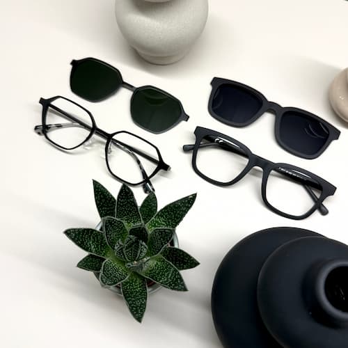 brýle se slunečním magnetickám klipem