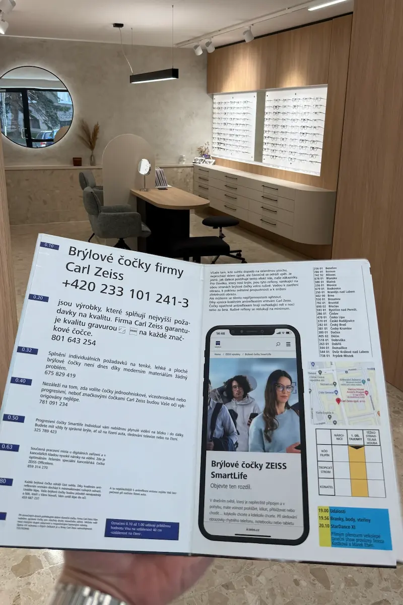 Ostrý text i ostrá dálka