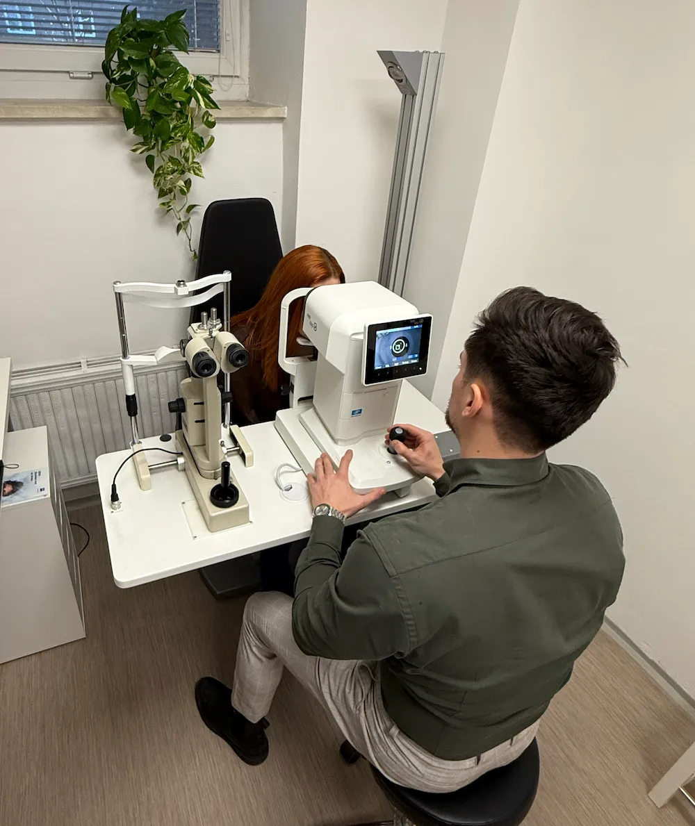 Průběh vyšetření zraku Brno