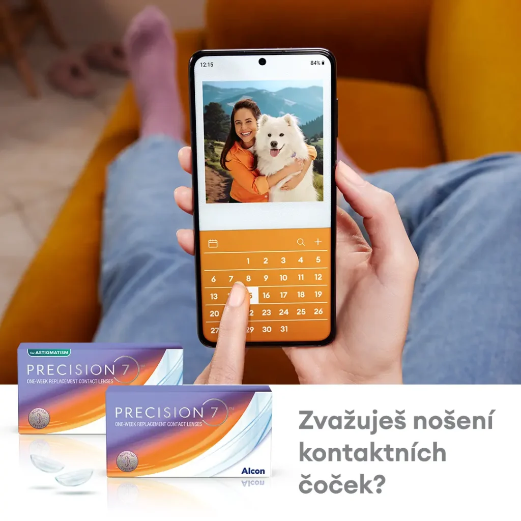 Alcon Precision7: nové týdenní kontaktní čočky | Optika Brno pick your day
